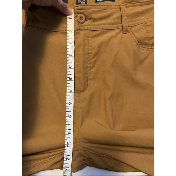 Prana Halle Straight Pants Women’s Size 18W Brown Straight Fit Stretch Hiking - Picture 11 of 12
